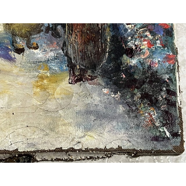 René Alphonse Van Den Berghe, Erik the Belgian, 1990s, Oil on Canvas For Sale - Image 4 of 9