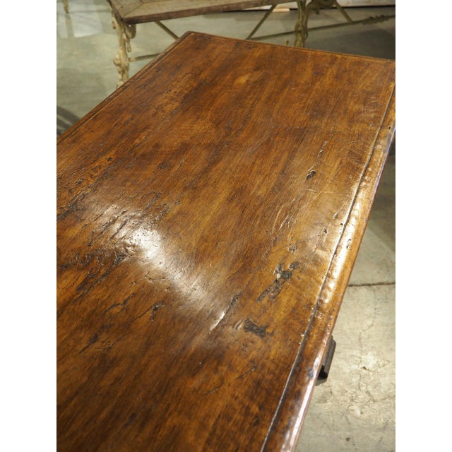 Antique Italian Walnut Console Table, Circa 1850 For Sale - Image 12 of 18