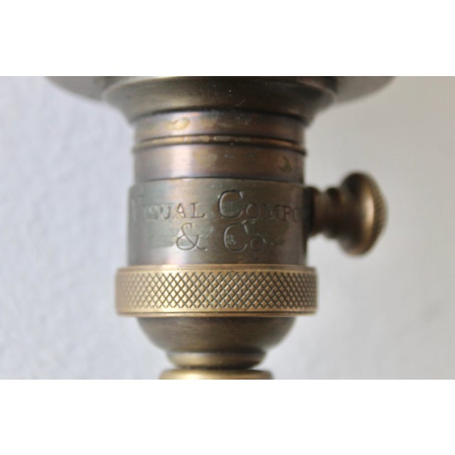 Vintage Visual & Comfort Brass Desk Task Lamp For Sale - Image 13 of 17