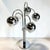 Stunning 1970s atomic style chrome waterfall table lamp, in the style of Robert Sonneman. This lamp will be a focal point...
