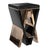 Not Yet Made - Made To Order "Maschera" Barstool With Bronze and Stainless Steel, Hand Crafted For Sale - Image 5 of 8
