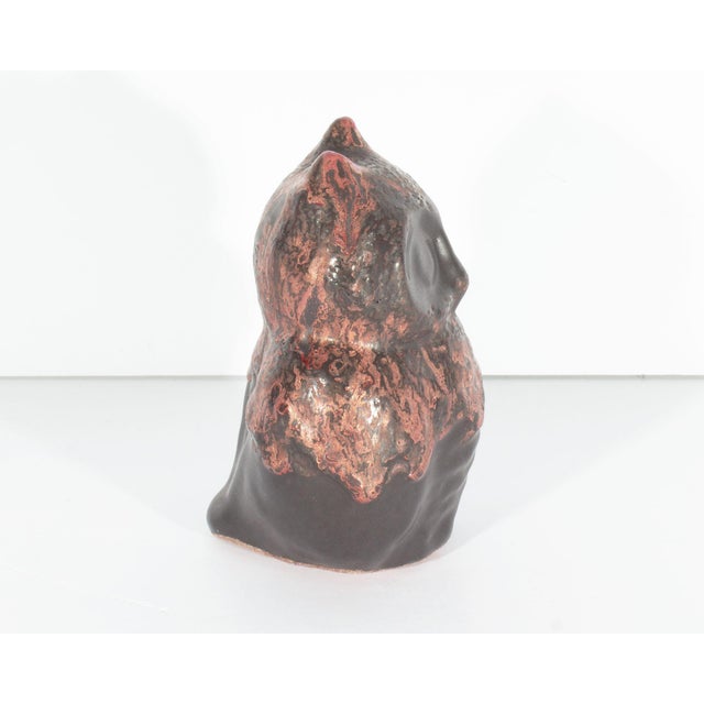 Mid 20th Century West German Fat Lava Ceramic Owl by Otto Keramik For Sale - Image 5 of 9