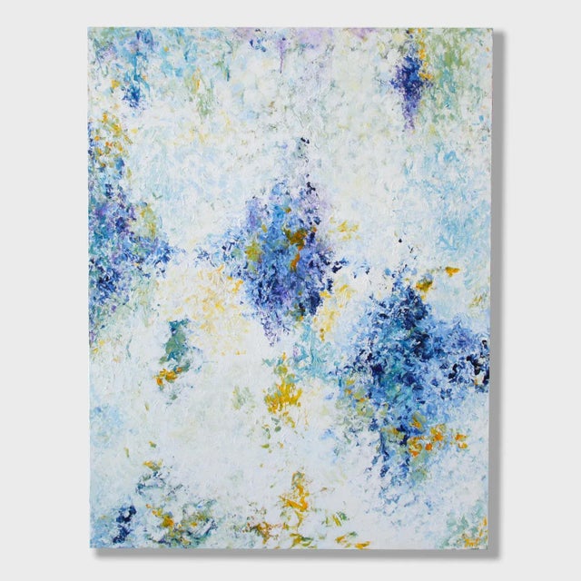 This is a one of a kind original abstract painting over canvas by San Diego artist, Kathleen Kane-Murrell. Its dimensions...
