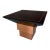 Studio Made Postmodern Copper and Wood Game Table Karl Springer? For Sale