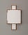 Yoshino Wall Lamp in Cherry Wood & Fine Silk by Veermakers For Sale - Image 4 of 13