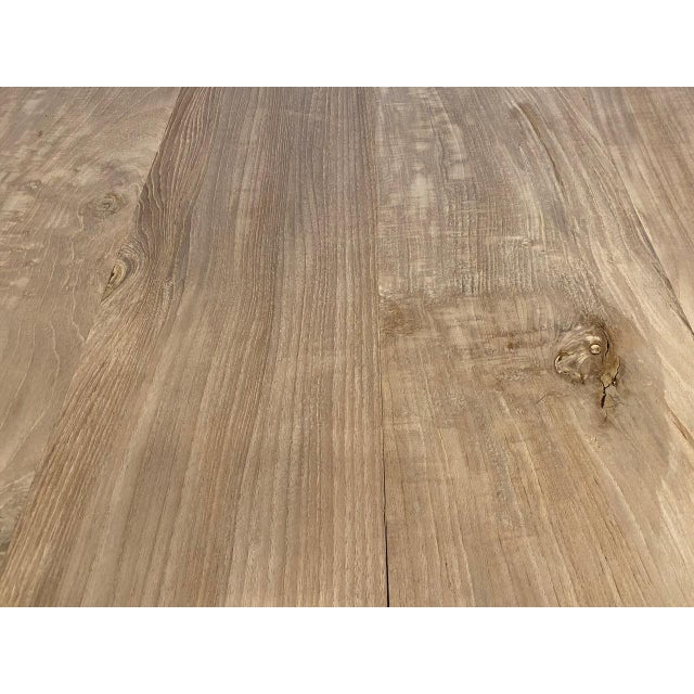 Andrianna Shamaris Signature St. Barts Teak Wood Coffee Table For Sale - Image 9 of 18
