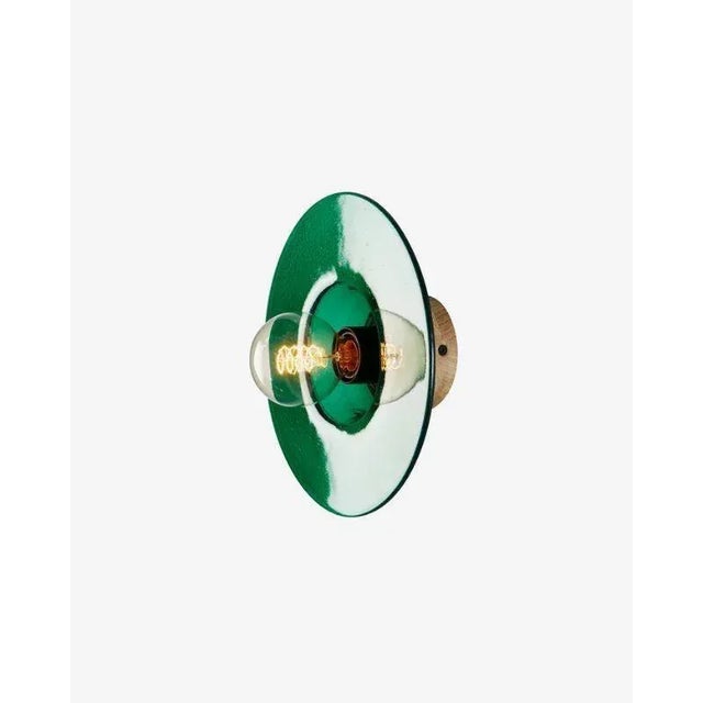 Green Alvéole Wall Light by Radar For Sale - Image 6 of 8
