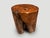Andrianna Shamaris Sculptural Teak Wood Tray Side Table For Sale - Image 16 of 18