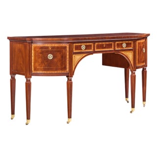Baker Furniture Historic Charleston Collection Mahogany Credenza For Sale