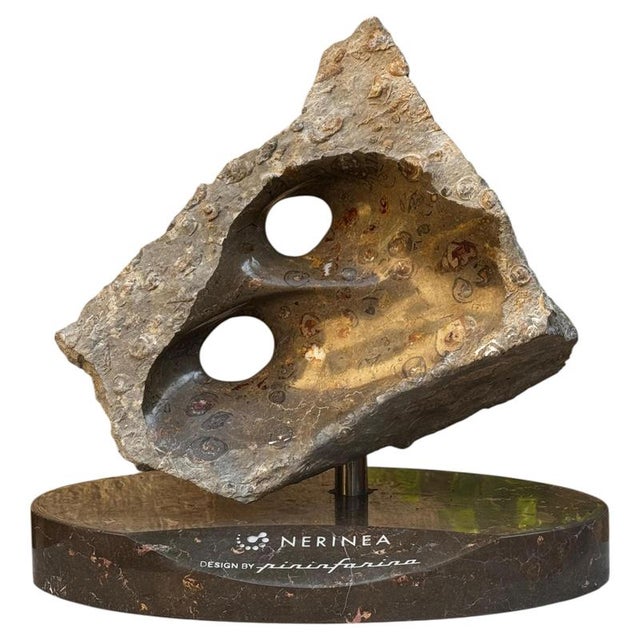 Not Yet Made - Made To Order Infinite Rock in Jurassic Fossil Stone by Nerinea For Sale - Image 5 of 5