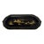Black Hand-Painted Chinoiserie Art Deco Metal Tray For Sale