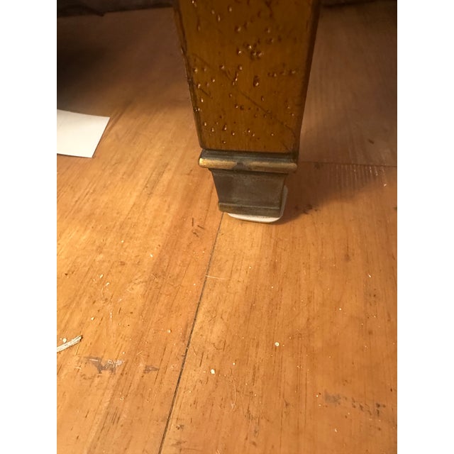 Brown Vintage De Bournais French Console Table For Sale - Image 8 of 12
