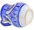 Blue Mid 20th Century Blue Moorish-Patterned Ceramic Art Decorative Pitcher For Sale - Image 8 of 8