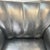 Art Deco Black Leather Club Chair, 1950s For Sale - Image 9 of 10