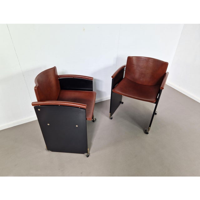 Wood Arco Armchairs, 1991, Set of 2 For Sale - Image 7 of 14