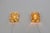 Gold Maritim Glass and Brass Wall Lamps by Vitrika, 1970s, Set of 2 For Sale - Image 6 of 9