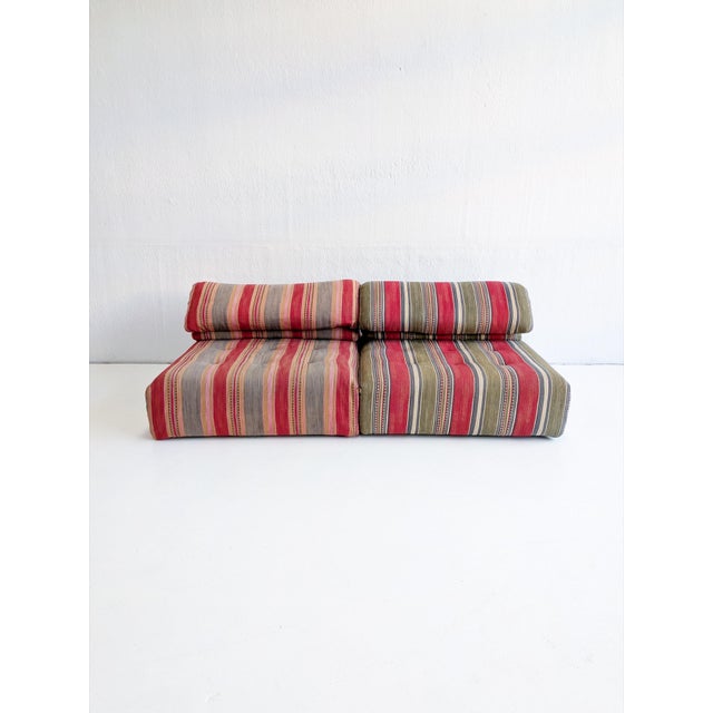 Voyage Immobile Modular Sofa by Hans Hopfer for Roche Bobois, 1990s, Set of 2 For Sale - Image 4 of 11