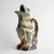 ANTIQUE EARTHENWARE POTTERY JUG/PITCHER A decorative and characterful jug in the form of a frog with his mouth wide open...