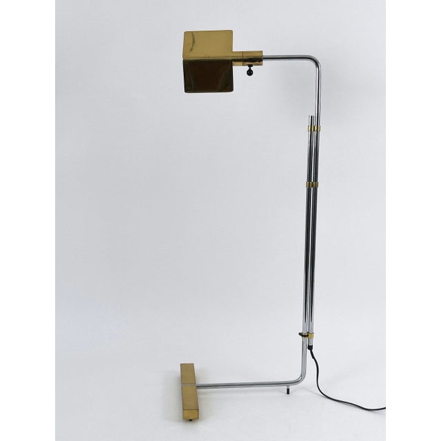 Floor Lamp Backslider by Cedric Hartman for Jack Lenor Larsen, Switzerland, 1960s For Sale - Image 4 of 18