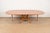 Wood Guy Chaddock English Country Rustic Oak Pedestal Extension Dining Table With Patchwork Parquet Top, Newly Refinished For Sale - Image 7 of 15