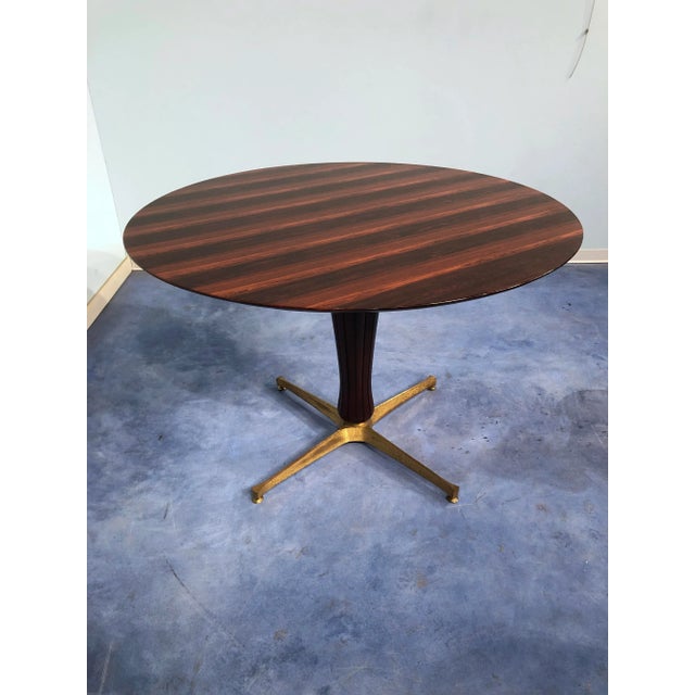 Mid-Century Italian Rosewood Dining Table Attributed to Paolo Buffa, 1950s For Sale - Image 6 of 18