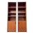 A Pair of Vintage Single-Column Danish Teak Bookcases With Cabinet Storage. Circa 1970s For Sale