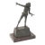 Bronze sculpture of a Harlequin on a rouge marble base - by Samuel Lipchytz (1880-1943) France. About the Artist: Samuel...