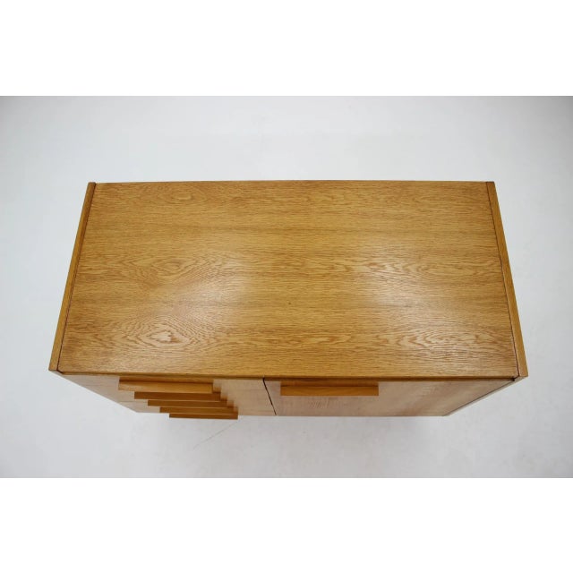 Oak Cabinet, Czechoslovakia, 1960s For Sale - Image 3 of 11