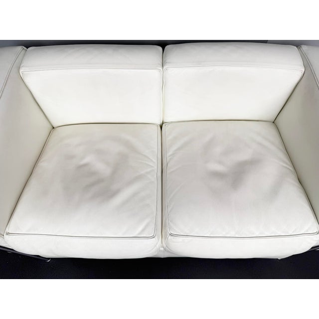 LC2 2-Seater Sofa by Le Corbusier for Cassina, Italy, 2000s For Sale - Image 11 of 12