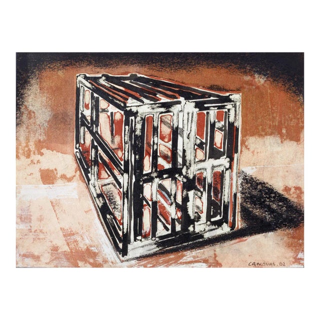 Untitled - Original China Ink and Watercolor by F. Canovas - 2002 2002 For Sale