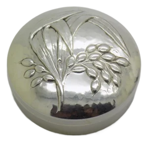 Vintage Italian Handmade Genuine Silver Brandimarte Brand Pill Snuff Trinket Solid Box