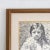 Early 20th Century Pen and Ink Portrait by Weldon Amerine For Sale - Image 10 of 12