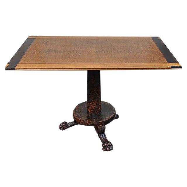 19th Century Inlay Rosewood Campanino Table For Sale