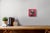 Helmet for the Ghost by Elena Burykina | Oil on panel Painting of a metallic helmet on a red background For Sale - Image 4 of 5