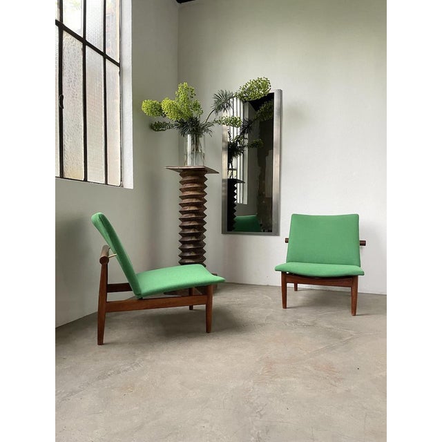 Set of Armchair Model Japan by Finn Juhl for France & Søn / France & Daverkosen, 1950s For Sale - Image 9 of 18