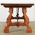 Brown Spanish 19th Century Solid Oak Dining Table For Sale - Image 8 of 12