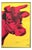 Red Cow Porcelain by Andy Warhol for Rosenthal For Sale