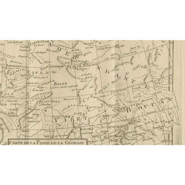 Antique Map of Georgia and Tartary, 1780 For Sale - Image 10 of 11