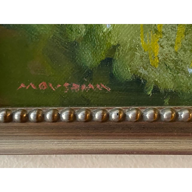 Contemporary Plein Air Oil Painting of Missouri Farm by Marina Movshina For Sale - Image 3 of 4