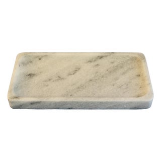 Italian Gray Marble Tray For Sale