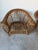 Vintage Boho Coastal Organic Rattan Lounge Chairs – A Pair For Sale In Miami - Image 6 of 12