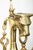 Mid-Century Modern Monumental 19th C. French Brass Butcher's Balance Scale with Bull Head Finial For Sale - Image 3 of 5
