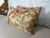 French Country Vintage-Inspired Linen Lumbar Pillows, Floral Design, Usa, Set of Two For Sale - Image 3 of 6