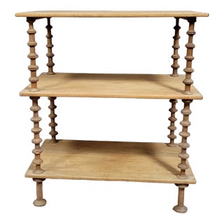 Wood Display Shelf with Shelves, 1890s For Sale