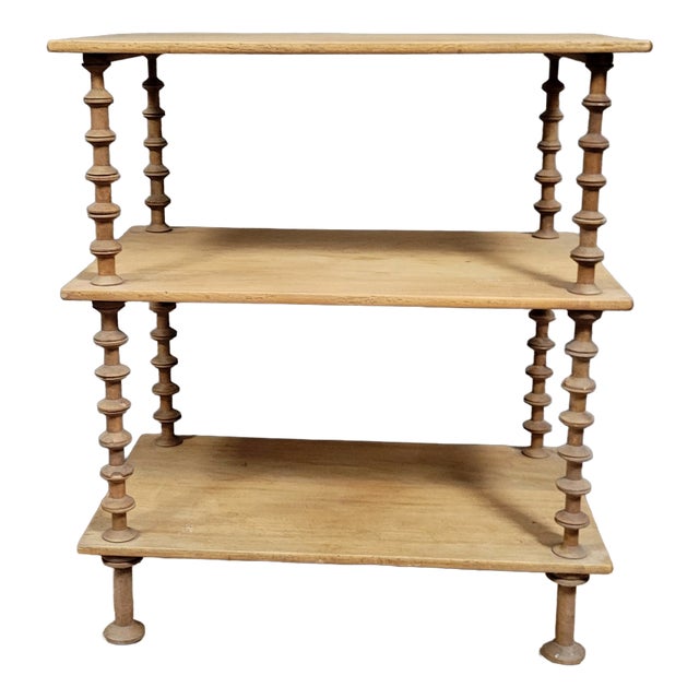 Wood Display Shelf with Shelves, 1890s For Sale