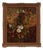 Oliver Clare, Still Life with Flowers and Fruit, 19th Century, Oil Painting on Canvas For Sale