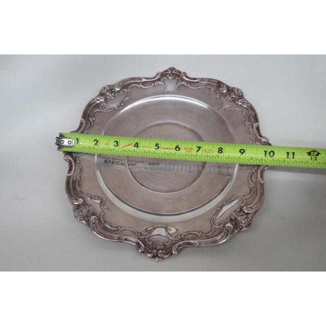 Gorham Gorham Mid 20th Century Silver Plated Platter For Sale - Image 4 of 11