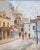 Mid-20th Century French “Montmartre, Place du Tertre” Oil on Canvas, Sacré-Cœur For Sale In Atlanta - Image 6 of 8