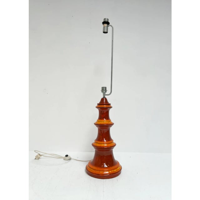 1960s Ceramic Fat Lava Floor Lamp from Hustadt Leuchten, 1960s For Sale - Image 5 of 13