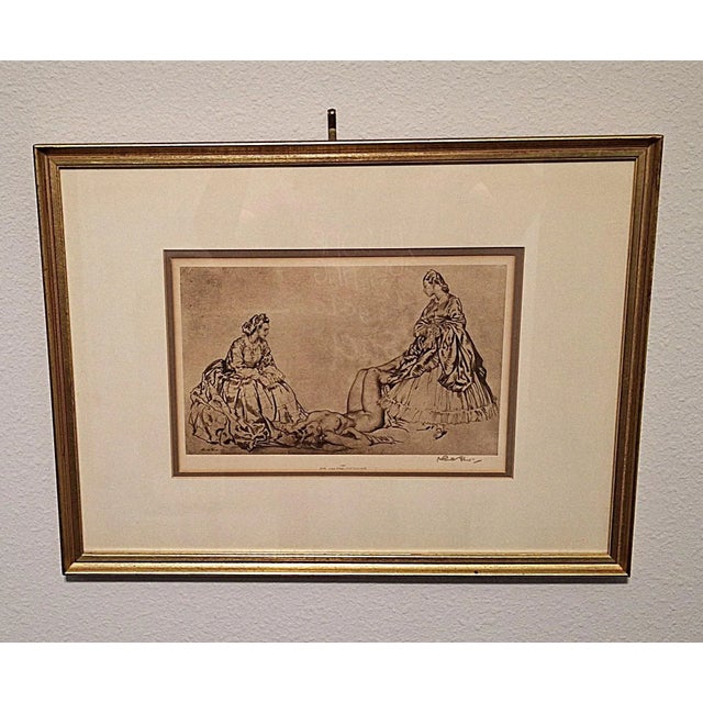 Eve and Two Victorians – Signed Print by Sir William Russell Flint For Sale - Image 13 of 17